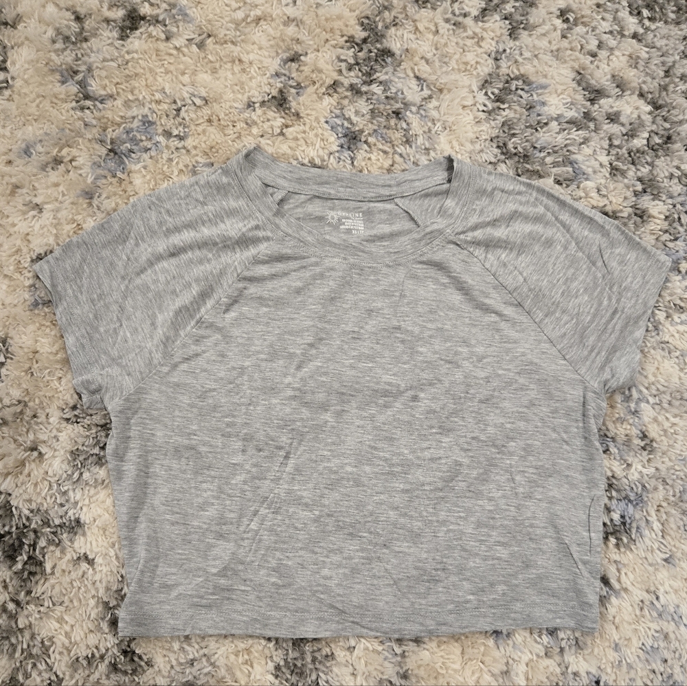 Ofline by Aerie Thumbs Up Cropped T-shirt